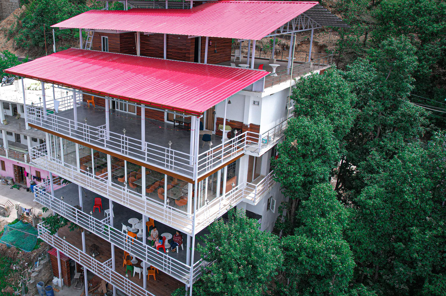 Accommodation facility at hotel asraya kanatal